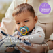 Пустушка Philips Avent Ultra Air, 2шт (синьо-жовта)