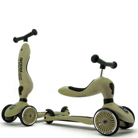 Самокат Scoot and Ride Highwaykick-1 Lifestyle (оливковий)
