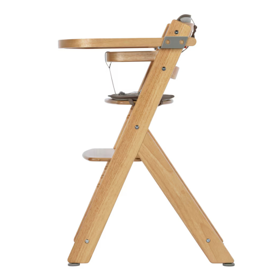 Стільчик для годування з вкладишем BEBE CONFORT Timba (Natural Wood / Beige Ecom)