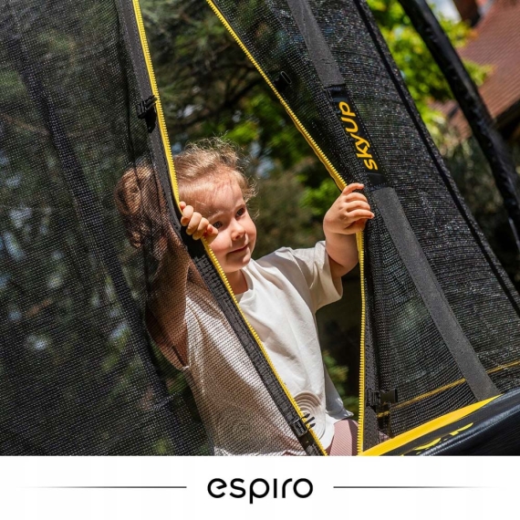 Батут Espiro Sky Up 8F, 244 см (Green/Black)