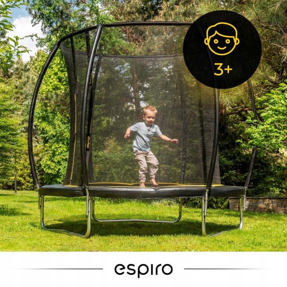 Батут Espiro Sky Up 8F, 244 см (Green/Black)