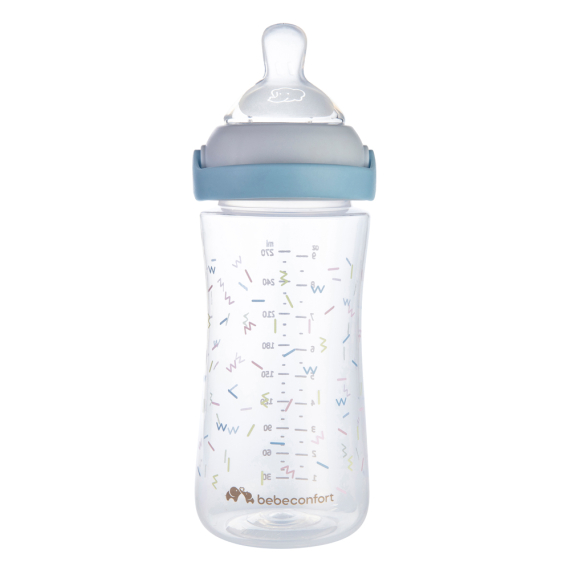Пляшечка для годування BEBE CONFORT Physio Air Confort, 270 мл, 3+ (Blue)
