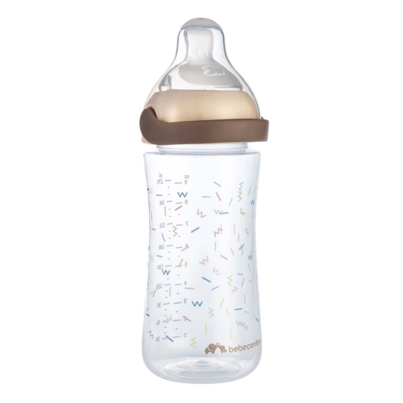 Пляшечка для годування BEBE CONFORT Physio Air Confort, 270 мл, 3+ (Sand)