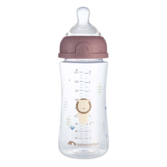 Пляшечка для годування BEBE CONFORT Physio Air, 270 мл, 3+ міс (lavender)