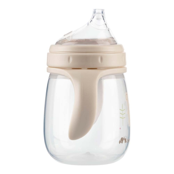 Чашка-непроливайка BEBE CONFORT Wild Animals, 240 мл, 6+ міс (Soft Sand)