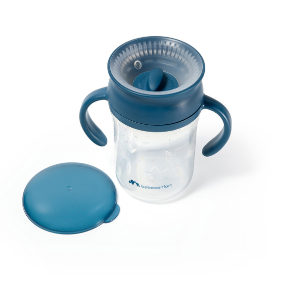 Чашка-непроливайка BEBE CONFORT, 280 мл (Glow Blue)