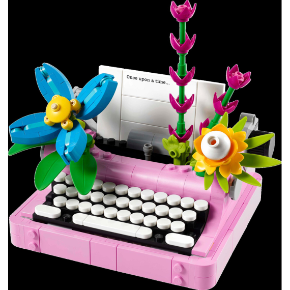 Конструктор LEGO Creator Друкарська машинка з квітами, 363 деталі