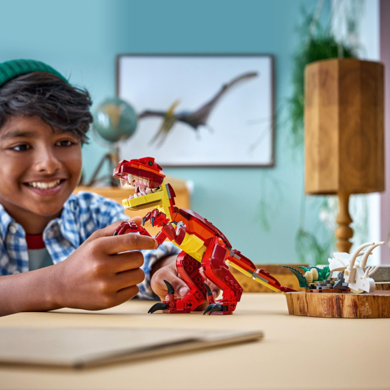 Конструктор LEGO Creator Лютий динозавр, 283 Деталі