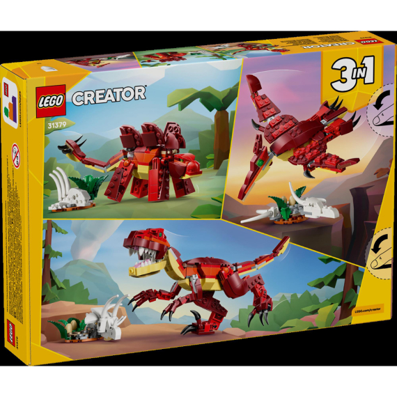 Конструктор LEGO Creator Лютий динозавр, 283 Деталі