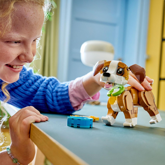 Конструктор LEGO Creator Чарівні тварини: грайливе цуценя, 336 Деталей