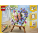 Конструктор LEGO Creator 3 в 1 Декоративний живопис Квіткове мистецтво, 348 деталі