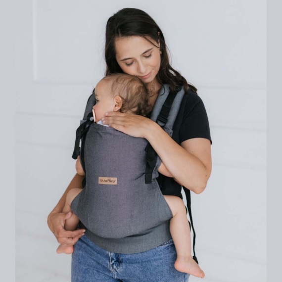 Сумка-переноска ZAFFIRO BabyGrow Roma (grey)