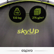 Батут Espiro Sky Up F10, 305 см (Green/Black)