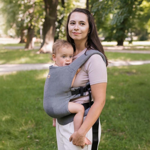 Сумка-переноска ZAFFIRO BabyFlow Roma (grey)