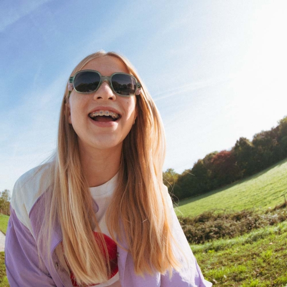 Сонцезахисні окуляри Ki ET LA Urban 4-7 років (Green Lavender)