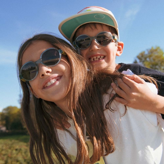 Сонцезахисні окуляри Ki ET LA Pop 7-12 років (Blue Olive)