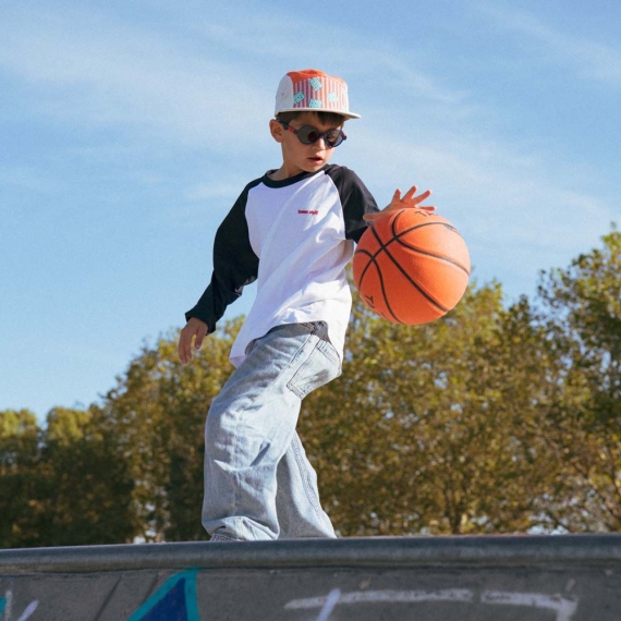 Сонцезахисні окуляри Ki ET LA Pop 7-12 років (Navy Red)