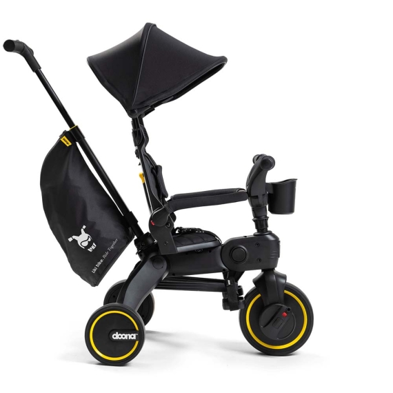 Складний триколісний велосипед Doona Liki Trike Midnight Collection