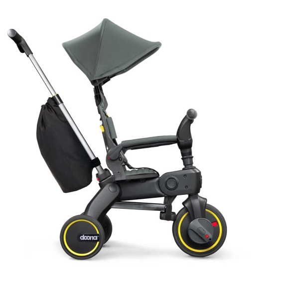 Складний 3-колісний велосипед Doona Liki Trike S3 (Slate Green)