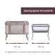 Дитяче ліжко 3 в 1 Chicco Next2Me Forever (колір 10)