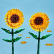 Конструктор LEGO Botanicals Соняшники, 191 деталь