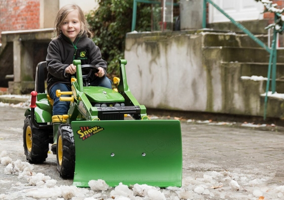 Відвал для прибирання снігу Rolly Toys rollySnow Master (зелений)