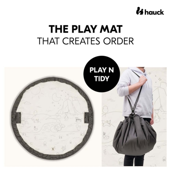 Игровой коврик-сумка Hauck Play N Tidy (Dark Grey)