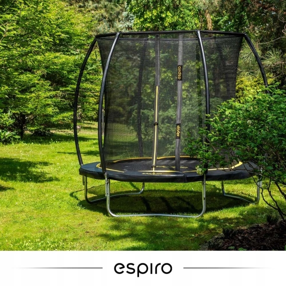 Батут Espiro Sky Up 8F, 244 см (Green/Black)