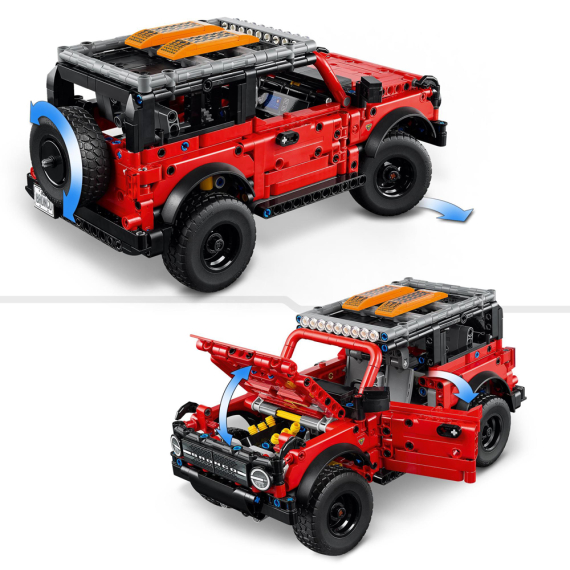 Конструктор LEGO Technic Позашляховик Ford Bronco SUV, 943 деталі