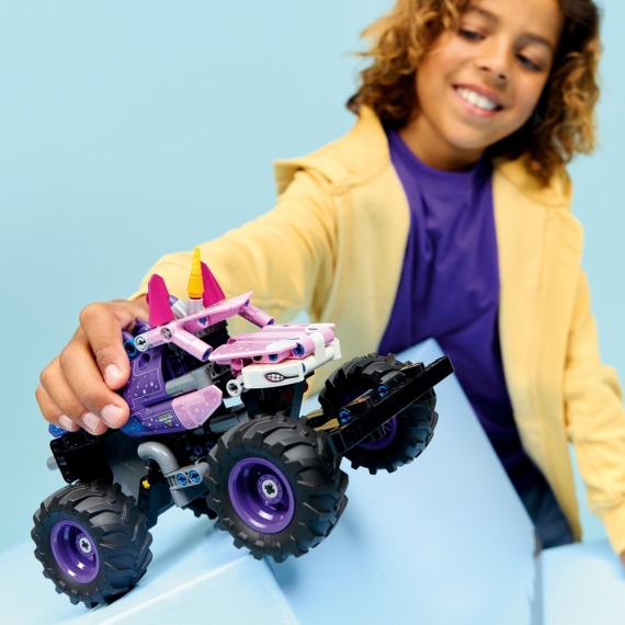 Конструктор LEGO Technic Monster Jam Sparkle Smash із функцією «Pull-Back», 243 Деталі