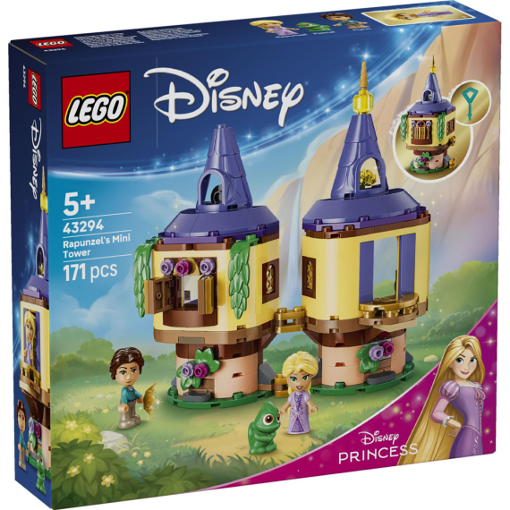 Конструктор LEGO Disney Принцеса Мінівежа Рапунцель Ігровий набір, 171 деталь