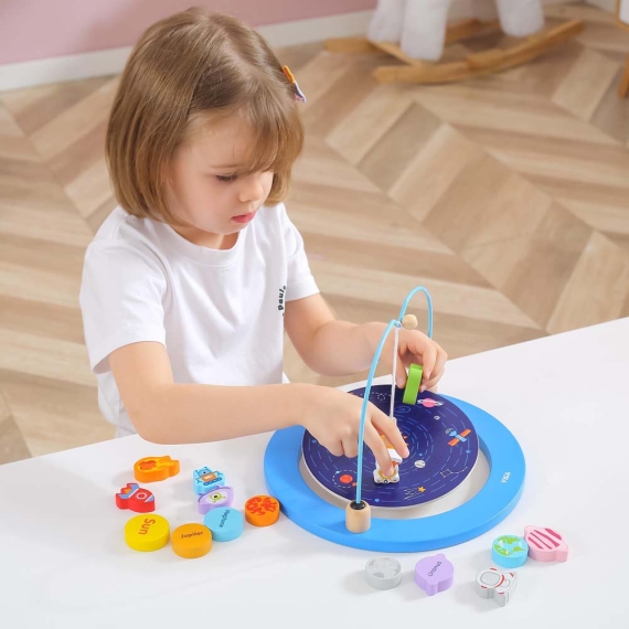 Дерев'яня гра-балансир Viga Toys Космос