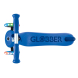 Самокат GLOBBER серії GO UP SPORTY 360 колеса з підсвіткою 1+ (синій)