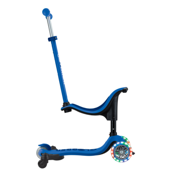 Самокат GLOBBER серії GO UP SPORTY 360 колеса з підсвіткою 1+ (синій)