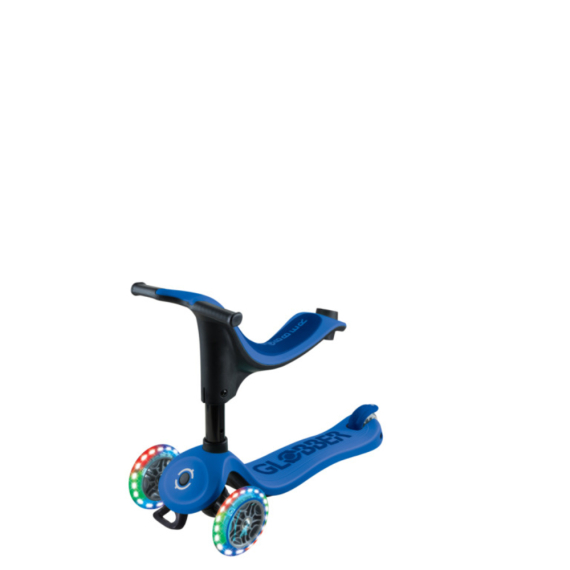 Самокат GLOBBER серії GO UP SPORTY 360 колеса з підсвіткою 1+ (синій)