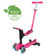 Самокат GLOBBER серії GO UP SPORTY 360 колеса з підсвіткою 1+ (фуксія)