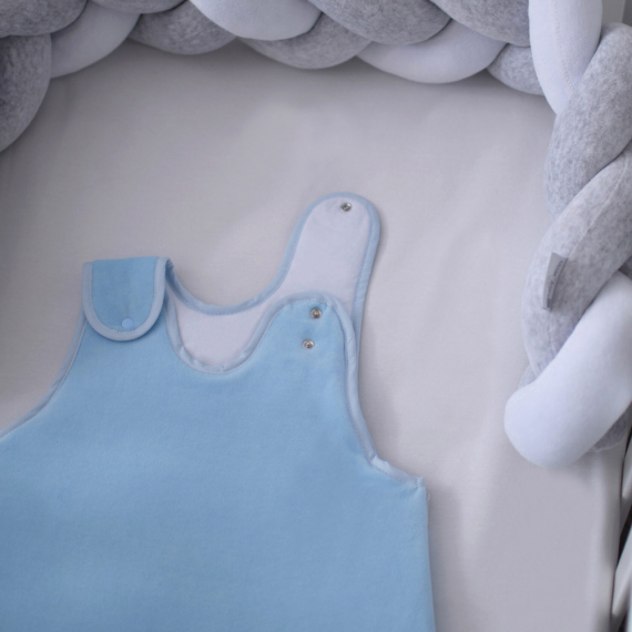 Cпальник Baby Veres Велюр, 0-9 місяців (блакитний)