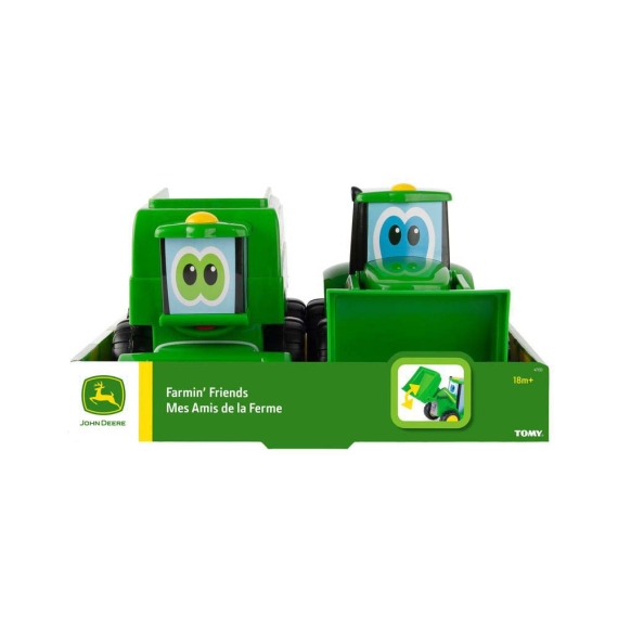 Ігровий набір John Deere Kids Друзі фермера 2 в 1