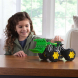 Машинка Трактор John Deere Kids Monster Treads з ковшем і великими колесами