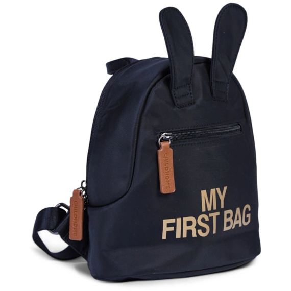 Рюкзак дитячий Childhome My first bag (black/gold)
