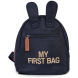 Рюкзак дитячий Childhome My first bag (black/gold)