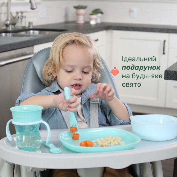 Набір посуду Chicco Set Pappa, 12 м+ (колір 15)