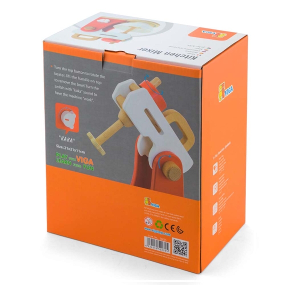 Іграшковий міксер Viga Toys з дерева