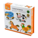Дерев'яна шнурівка Viga Toys Фермерські звірята