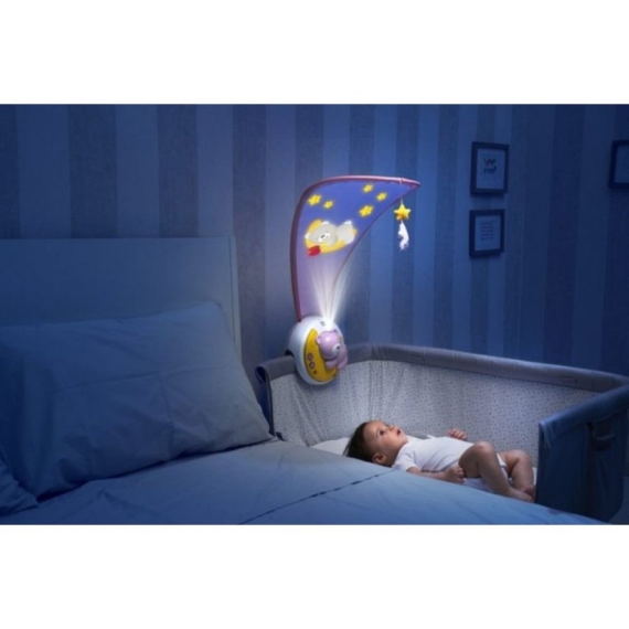 Іграшка-мобіль на ліжко Chicco Next 2 Moon (блакитна)