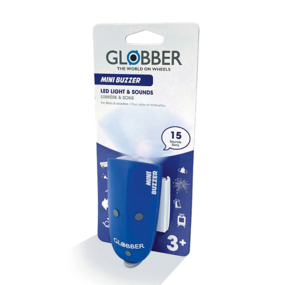 Сигнал звуковой/световой Globber Mini Buzzer (синий)