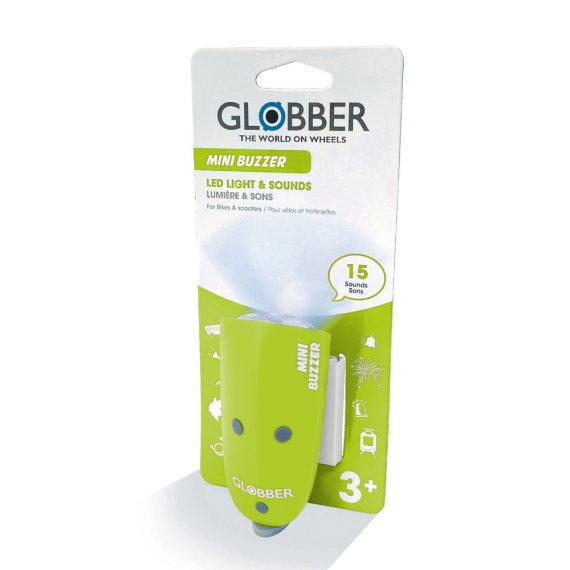 Сигнал звуковой/световой Globber Mini Buzzer (зеленый)