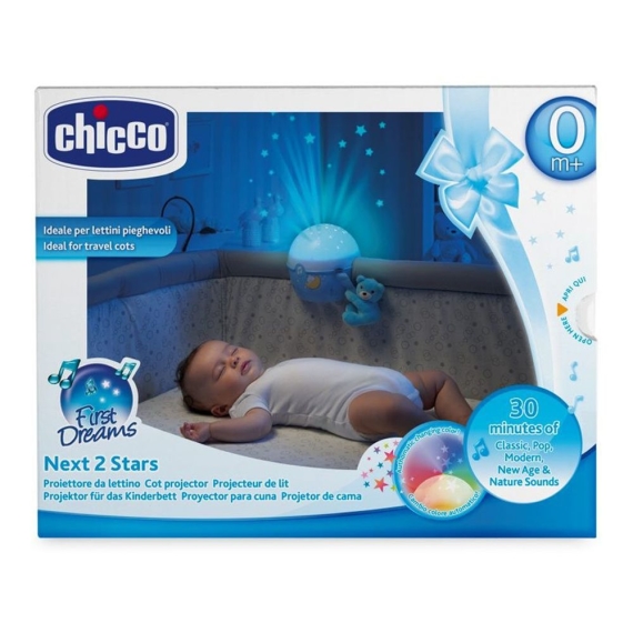 Іграшка-проектор Chicco NEXT2 STARS (блакитна)