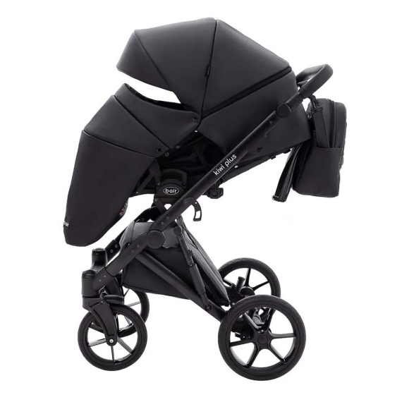 Універсальна коляска 2 в 1 Bair Kiwi Plus ECO (чорний)