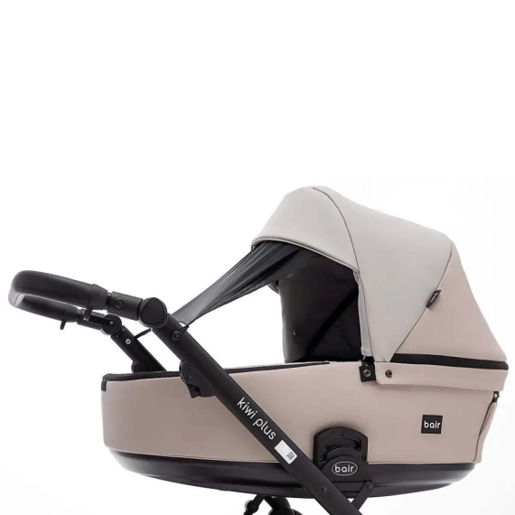 Универсальная коляска 2 в 1 Bair Kiwi Plus ECO (бежевий / капучино)